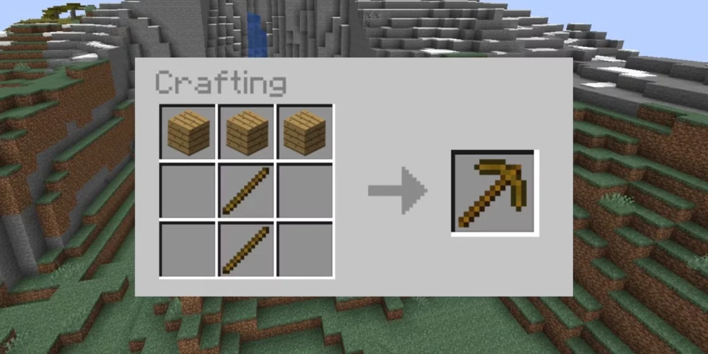 یادگیری سیستم Crafting Table
